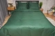 Комплект постельного белья Moon&Star Полуторный 143х210 см Verdant Satin Stripe (MS-820005303) - изображение 2