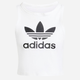 Top damski adidas Trefoil Tank IP0679 M Biały (4066757263644) - obraz 6