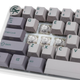 Klawiatura przewodowa Ducky One 3 SF Cherry MX Ergo Clear Mist Grey (100352894) - obraz 5