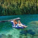 Надувной шезлонг Intex River Run, двухкамерный, 180х135 см (IP-168175) - изображение 4
