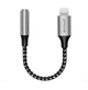 Перехідник AUX Baseus Lightning to 3.5mm Headphone Jack Adapter Black - зображення 1