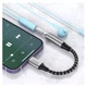 Перехідник AUX Baseus Lightning to 3.5mm Headphone Jack Adapter Black - зображення 2