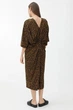 Сукня жіноча arket twist-detail kaftan dress xs - изображение 3