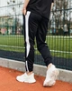 Мужские спортивные штаны TUR Рокки (Rocky) Черные с белым лампасом XL - изображение 3