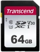 Карта памяти Transcend 64GB SDXC C10 UHS-I R100/W20MB/s (TS64GSDC300S) - изображение 1