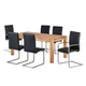 Стол обеденный в гостиную, кухню ST015 180x90 дерево бук Mobler - изображение 3