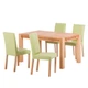 Стол обеденный в гостиную, кухню ST004 140x90 дерево бук Mobler - изображение 6