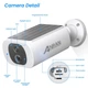 WiFi видеокамера Anran C3, 3Mp, 5200mAh, Солнечная панель (1250) - изображение 3