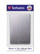Зовнішній накопичувач Verbatim Store'n Go ALU 1 TB (USB 3.2 GEN 1) Grey (53662) - изображение 4