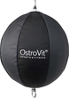 Piłka bokserska OstroVit Sports & Fitness Black & Grey (5903933902173) - obraz 1