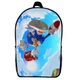 Рюкзак Сонік (School Gear bag Sonic 010) чорний, 39 х 27 х 14 см - зображення 1
