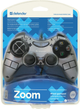 Przewodowy gamepad Defender Zoom PC Silver/Black (4714033642446) - obraz 3