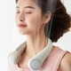 Вентилятор на шею аккумуляторный беслопастный Neck Fan, беспроводной персональный шейный вентилятор-охладитель с 3 режимами скоростей и USB зарядкой, портативный мини-вентилятор для охлаждения летом Белый VNX-55-White - изображение 8
