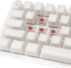 Klawiatura przewodowa Ducky One 3 Mini Aura Cherry MX Silent Red USB White (100043060) - obraz 5