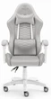 Компьютерное кресло Hell's HC-1000 Grey White (тканина) - изображение 2