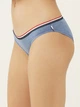 Набор трусиков слипов женских U.S. Polo Assn 66271 L 3 шт Белый/Синий меланж/Серый меланж (8680557324426) - изображение 13