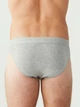 Набор трусов-слипов мужских U.S. Polo Assn 80177 S (3 шт) Grey/Melange (8680557175721) - изображение 4