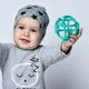Прорезыватель для зубов ортодонтический "Сфера" (Мятный) Babyono 5901435414231 489/05 - изображение 1