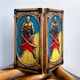Нарды из дерева Казак с саблями 46х46 см - изображение 2