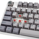 Klawiatura przewodowa Ducky One 3 TKL MX Silent-Red USB Mist Grey (100043093) - obraz 5