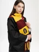 Шарф Гріфіндор Gryffindor з Гаррі Поттера з бахромою Бордовий з жовтим 200х20 см (90008) - зображення 1