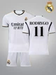 Футбольна форма Lion SPORT Real Madrid RODRYGO (Реал Мадрид Родріго) розмір 20 зростом 110-115 см, біла - зображення 1