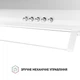 Вытяжка плоская Perfelli PL 5144 W LED - изображение 5
