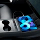 Док-станція Baseus T-Space Series HUB для Tesla Cars З retractable 45W type-C cable |2USB/2Type-C| чорна - зображення 10