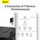 Адаптер Bluetooth BASEUS Wireless Adapter BA04 |BT5.0, 20m| (ZJBA000001) черный - изображение 3