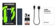 Многоразовая электронная сигарета POD система Vaporesso XROS 3 Mini Kit Navy Blue + 2 дополнительх картриджа - изображение 3