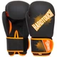 Перчатки боксерские PU на липучке HARD TOUCH (р-р 12oz, Черно-оранжевый) (BO-4432_Черно-оранжевый_12_у) - изображение 1