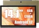 Планшет 14.1" Full HD Meswao ‎MES-B1 6/128Gb 8 ядер Android 12 10000 mAh Золотой - изображение 1