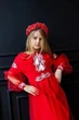 Сукня вишиванка дитяча червона Panyanka 128 - изображение 2