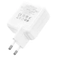 Мережевий зарядний пристрій HOCO Header three-port C115A |1USB/2Type-C, 65W/3A, PD/QC| white - зображення 4