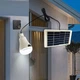 Многофункциональный Подвесной LED фонарь лампа Solar charging GR-6028 | 3 Вт, USB/Солнечная панель | Белый - изображение 6