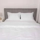 Комплект постельного белья Tiare Полуторный 143 x 210 см White Сатин Stripe (White_Stripe_pl) - изображение 3