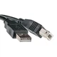 Кабель USB AM - BM One ferrite 5м черный PowerPlant, KD00AS1227 - изображение 1