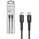 Кабель type-c - type-c 3а hv-cb6235 1м чорний HAVIT, HV-CB6235 - зображення 2