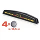 Парктронік a4191 сріблястий на 4 датчики 18 мм AMS, 12210 - зображення 1