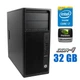 Робоча станція HP Z240 Workstation Tower / Intel Core i7-6700 (4 (8) ядра по 3.4 - 4.0 GHz) / 32 GB DDR4 / 1000 GB SSD M.2 / nVidia Quadro P2000, 5 GB GDDR5, 160-bit / DisplayPort б/в - зображення 1