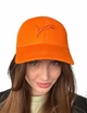 Жіноча кепка бейсболка із натуральної бавовни Puma one size оранжева - изображение 5