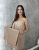 Набор полотенец для тела микрофибра беж (П4К-rushnuk001-45) - изображение 1