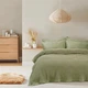 Покрывало Lotus Home - Rius olive оливковый 240*260 - изображение 1