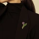 Брошь-значок женская BROCHE бижутерия с эмалью Цветы Тюльпан BRGV112655 - изображение 3