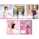 Зошити учнівські формату А5 12 аркушів клітинка Yes Barbie, 25 шт. в упаковці - изображение 1