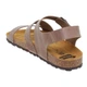 Сандалии Casual taupe (1730_45) серо-коричневая кожа - изображение 3