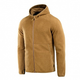 Кофта M-Tac Lite Microfleece Hoodie Coyote Brown Розмір L - зображення 1