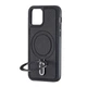 Чохол Jinduka Leather Ringo iPhone 12 Pro Black - зображення 4