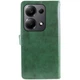 Кожаный чехол-книжка GETMAN Gallant (PU) для Xiaomi Redmi Note 13 4G Green - изображение 3