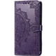 Кожаный чехол-книжка Art Case с визитницей для Xiaomi Redmi Note 13 Pro 4G / Poco M6 Pro 4G Фиолетовый Без бренда - изображение 1